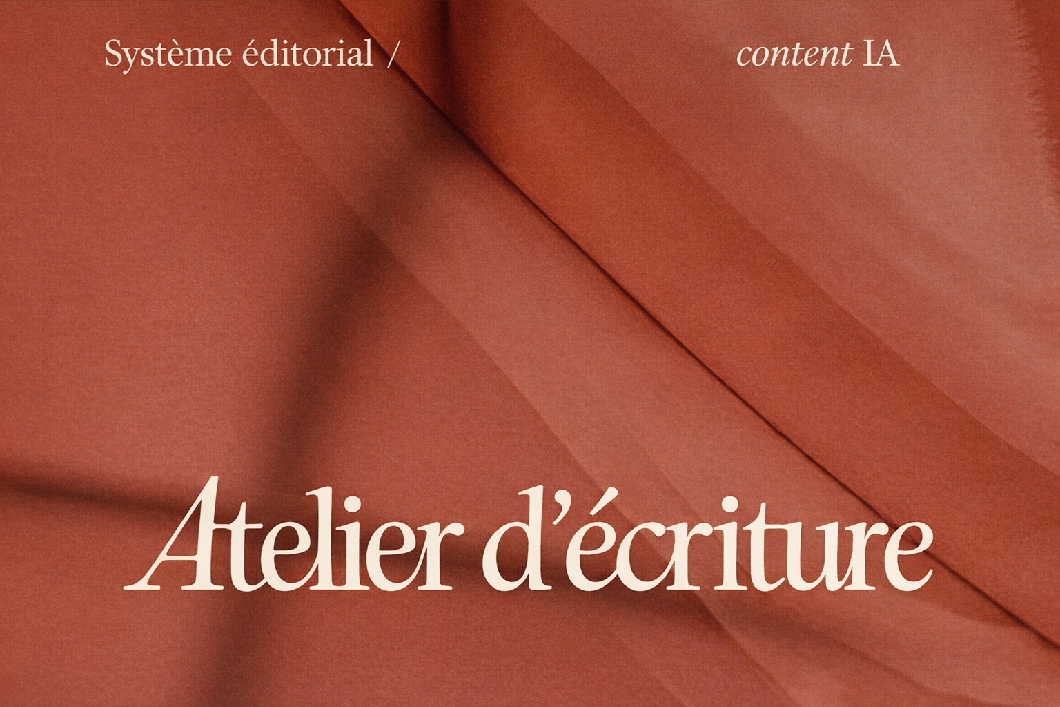 Système éditorial / content IA